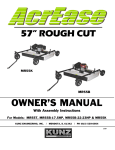 Kunz MR55K User's Manual