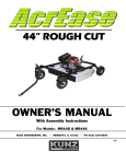 Kunz MR44B User's Manual