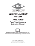 Kuhn Rikon Corp. Mixer 5100 User's Manual