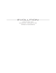 Krell Industries EVOLUTION TWO MONAURAL PREAMPLIFIER User's Manual