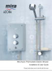 Kohler Mira Azora User's Manual