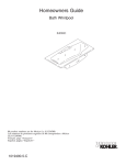 Kohler K-812-N1 User's Manual