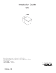 Kohler K-3900 User's Manual