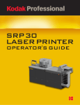 Kodak SRP 30 User's Manual