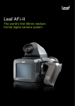 Kodak Leaf AFi-II User's Manual