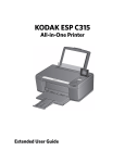 Kodak ESP C315 User's Manual