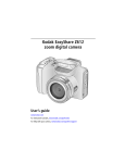 Kodak EasyShare Z612 User's Manual