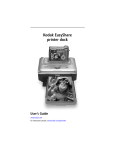 Kodak EasyShare printer dock User's Manual