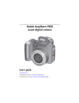 Kodak EasyShare P850 User's Manual