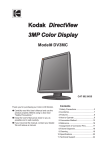 Kodak DIRECTVIEW DV3MC User's Manual