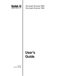 Kodak Digital Science 5500 User's Manual