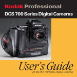 Kodak DCS 700 User's Manual