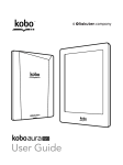 Kobo Aura H2O Instruction Manual