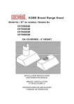 Kobe Range Hoods CH7930SQB User's Manual