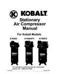 Kobalt K7060V User's Manual