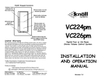 Knoll Systems VC224PM User's Manual