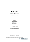 Klark Teknik DN530 User's Manual
