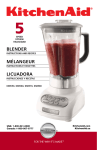 KitchenAid KSB550 User's Manual