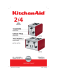 KitchenAid KMTT200 User's Manual