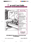 KitchenAid KHMC107E User's Manual