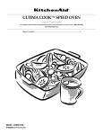 KitchenAid KHHS179L User's Manual