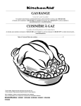 KitchenAid KGRA806 User's Manual