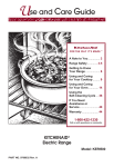 KitchenAid KERI500 User's Manual