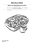 KitchenAid KBMS1454S User's Manual