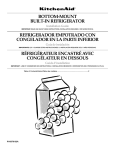 KitchenAid W10379132A User's Manual