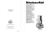 KitchenAid ARTISAN 5KFPM770 User's Manual