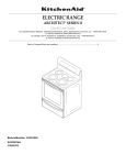 KitchenAid ARCHITECT KERS308X User's Manual