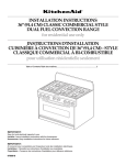 KitchenAid 9760618 User's Manual