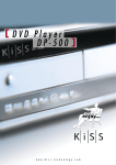 KiSS Networked Entertainment DP-500 User's Manual