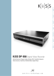 KiSS Networked Entertainment KiSS DP-558 User's Manual