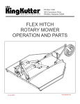 King Kutter Lawn Mower Part No 999993 User's Manual