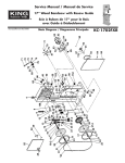 King Canada KC-1702FXR User's Manual