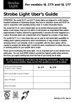 Kidde 177i User's Manual