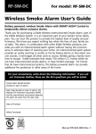 Kidde RF-SM-DC User's Manual