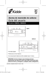 Kidde C3010 User's Manual