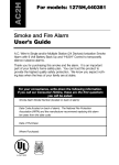 Kidde 1275H User's Manual