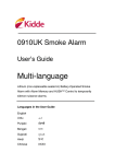 Kidde 0910UK User's Manual