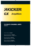 Kicker 4-Channel Owner's Manual