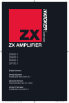 Kicker 2011 ZX 400.1 Owner's Manual
