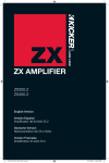 Kicker 2010 ZX 200.2 - 450.2 Owner's Manual