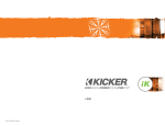 Kicker iK500 Owner's Manual