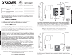 Kicker DCVR12 Owner's Manual