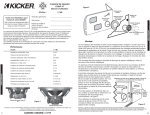 Kicker 2007 CompVT Owner's Manual