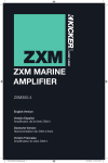 Kicker 10ZXM3504 User's Manual
