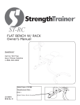 Keys Fitness ST-RC User's Manual