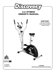 Keys Fitness Discovery 5.2 Hybrid User's Manual